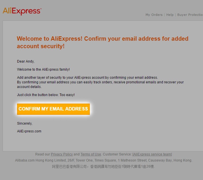 aliexpress.com - krok 3. aliexpress.com - krok 3.